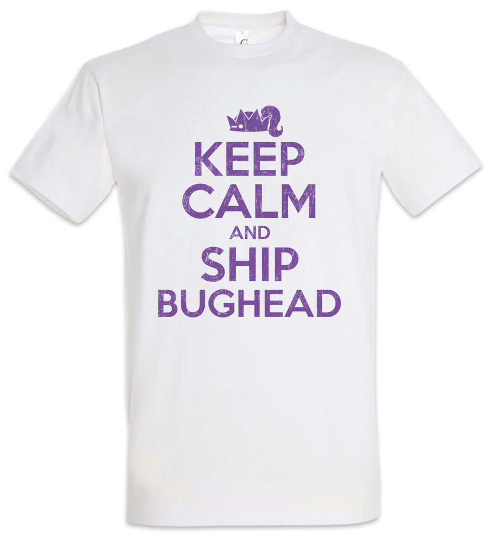Keep Calm And Ship Bughead T-Shirt Riverdale Andrews Betty Cooper Jughead Fun